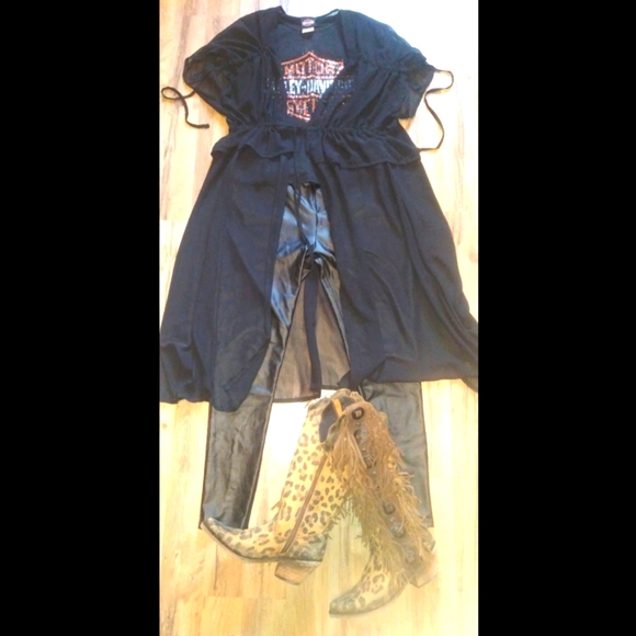 None Jackets & Blazers - Sheer Black Kimono